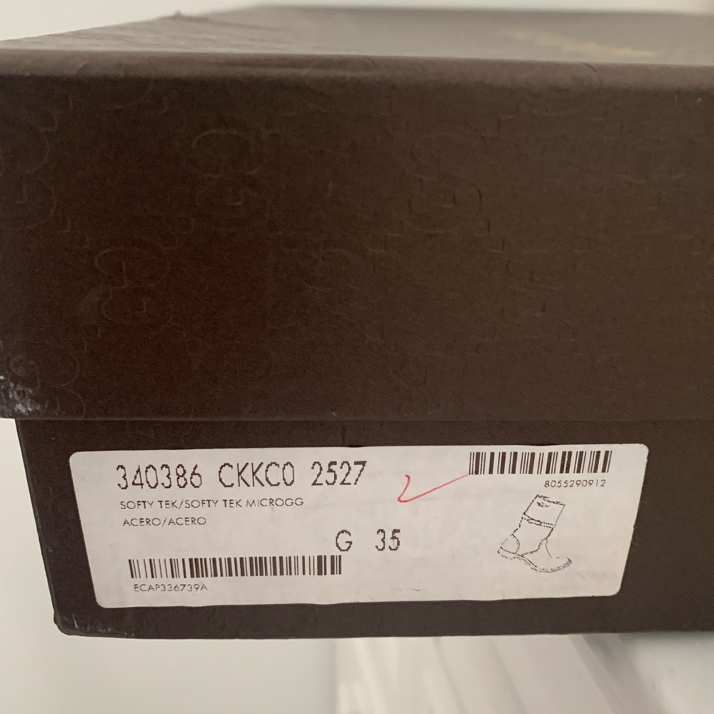 Brown Suede GG monogram Boots - Picture 4 of 15